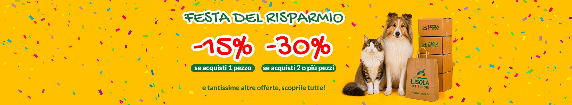 Ripartiamo alla grande con la festa del risparmio! Approfittane subito su tantissimi prodotti.