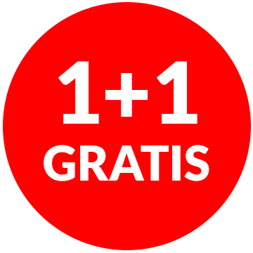 1+1 gratis