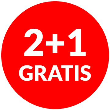 2+1 gratis, vai ai prodotti