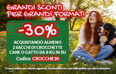 Compra due sacchi grandi e risparmia!