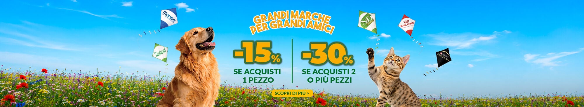 GRANDI MARCHE PER GRANDI AMICI | Sconti fino al 30% sui prodotti con etichetta "PREZZO GRANDI MARCHE"