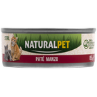 Naturalpet Cat Sterilised Paté Manzo 85gr image number 0