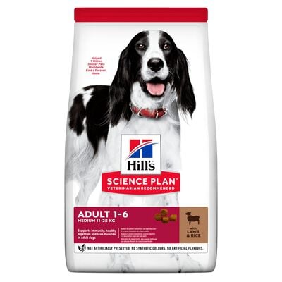 Hill's Science Plan Dog Adult Medium con Agnello e Riso 14 kg