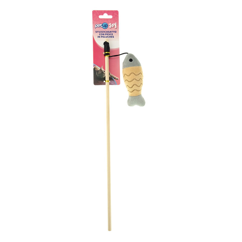 Petup Joy Gioco Stuzzicagatto Con Pesce in Peluches