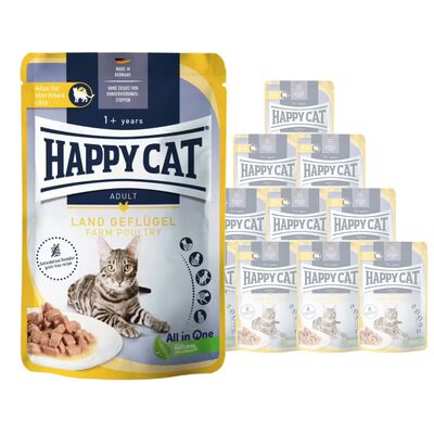 Happy Cat Culinary Pollame in Salsa 85 gr