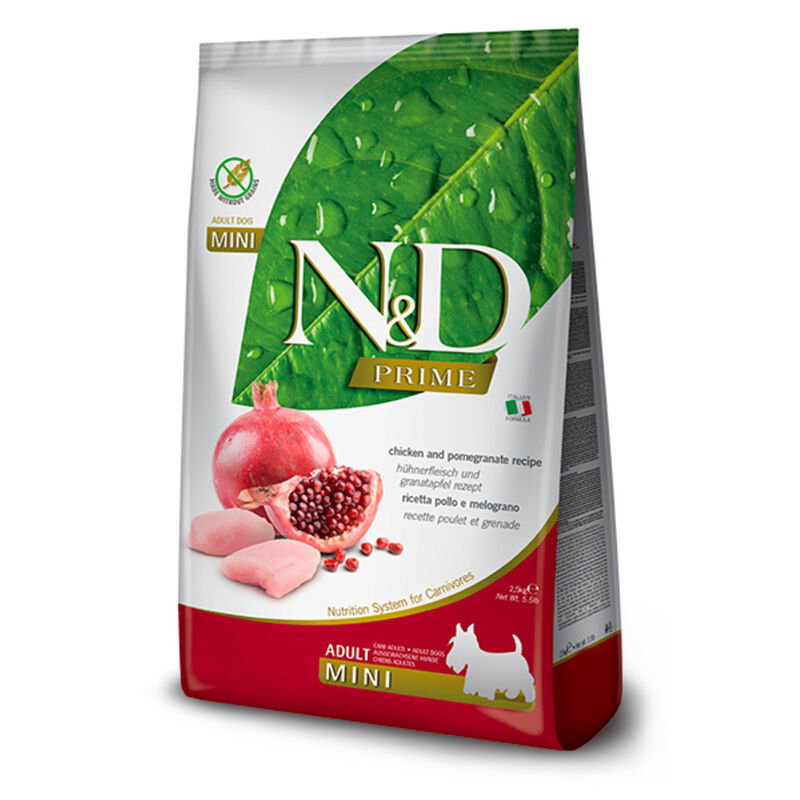 Farmina N&D Prime Dog Adult Mini Pollo e Melograno 2,5 kg