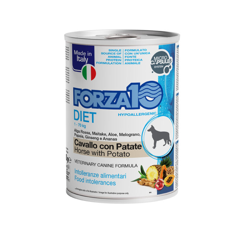 Forza10 Mono Diet Dog Cavallo con patate 400gr|L'isola dei Tesori
