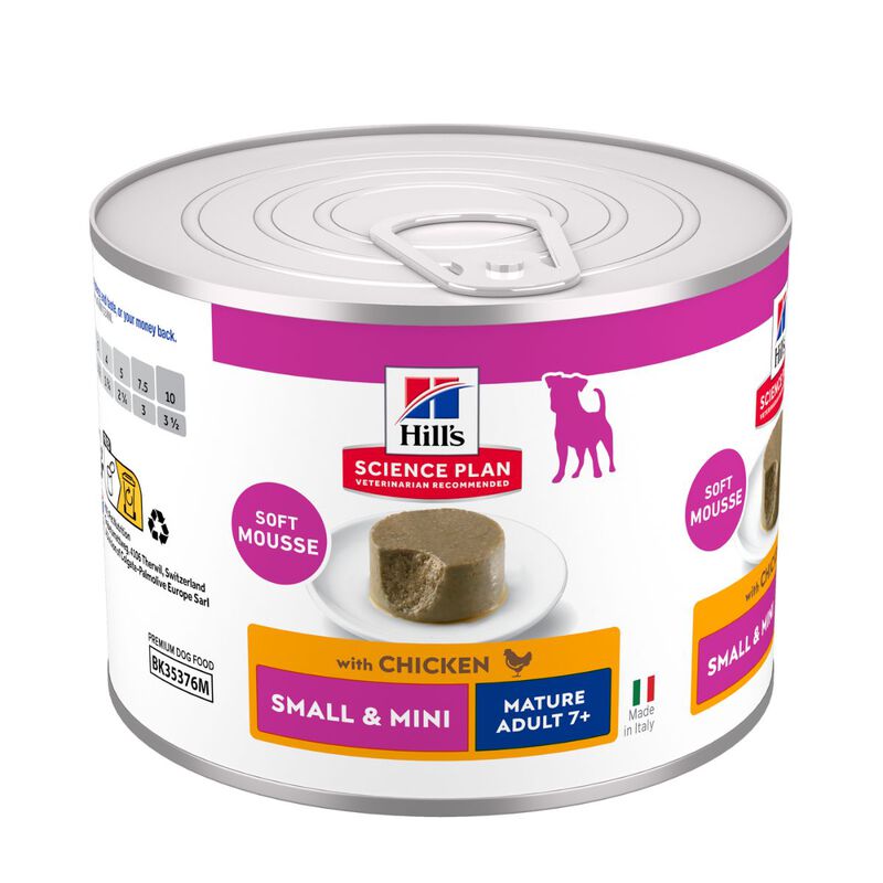 Hill's Science Plan Dog Adult  Small & Mini Mature 7+ al pollo 200 gr