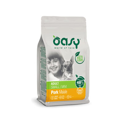 Oasy One Animal Protein Dog Adult Small&Mini Maiale 2,5 Kg