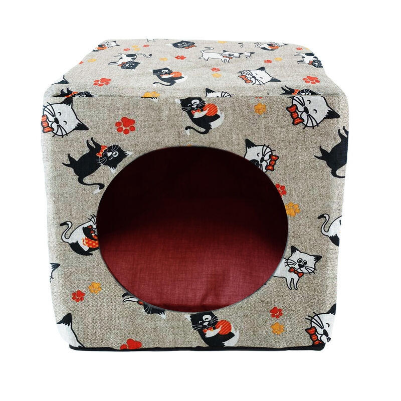 Petup Linea Gatti Cubo 40x40 cm