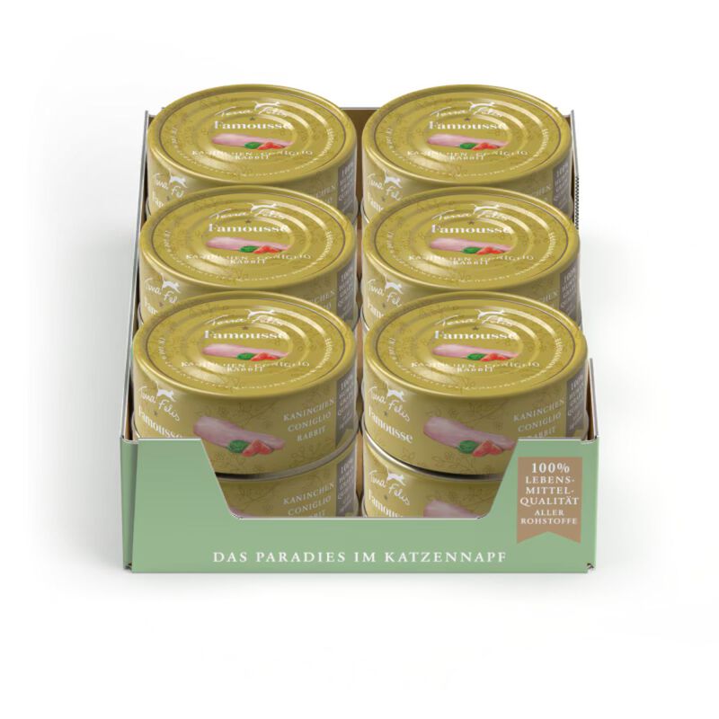 Terra Felis Cat Famousse Coniglio 80 gr