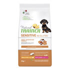 Natural Trainer Sensitive Dog No Gluten Small & Toy Puppy & Junior con Salmone 2 kg.