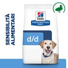 Hill's Prescription Diet Dog d/d Food Sensitives con Anatra e Riso 12 kg