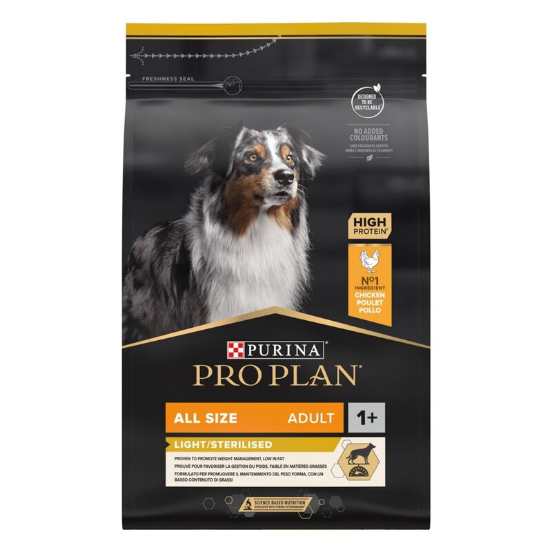 Purina Pro Plan Dog Adult All Size Sterilised Light Pollo 3 kg