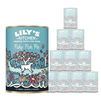 Lily's Kitchen Dog Adult Fishy Fish Pie, Pesce 400gr