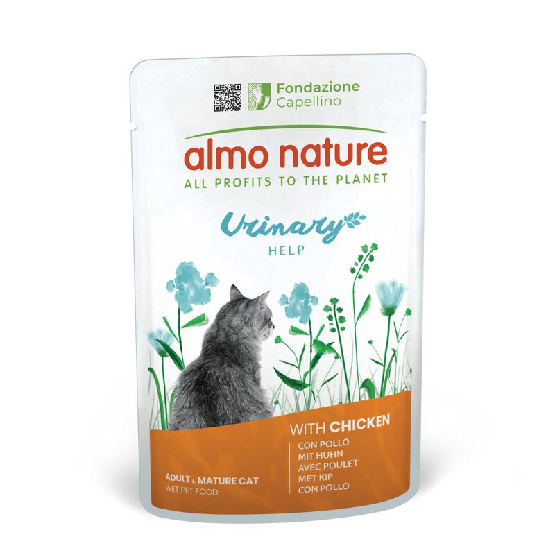 Almo Nature Cat Adult Urinary Help Pollo 70gr