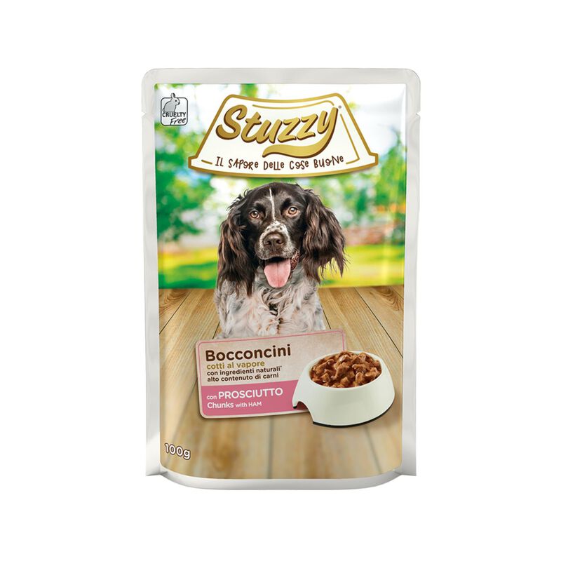 Stuzzy Dog Bocconcini con Prosciutto 100 gr