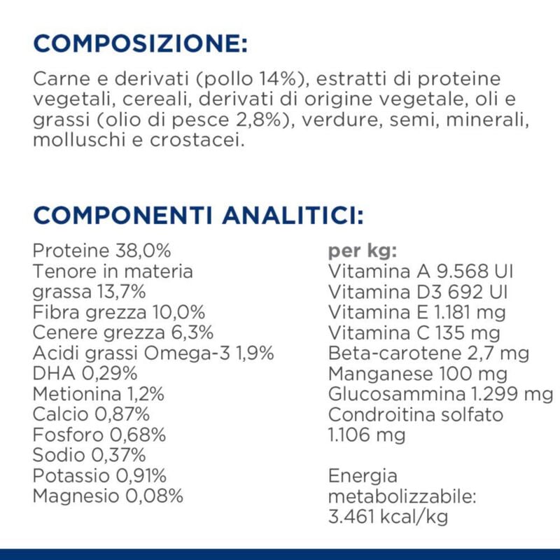 Hill's Prescription Diet Crocchette per gatti adulti con Pollo 1,5 kg