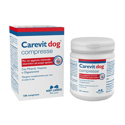 Nbf Lanes Carevit Dog 100 cpr