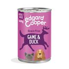 Edgard & Cooper Dog Adult Selvaggina, Pollo e Agnello 400 gr x 6