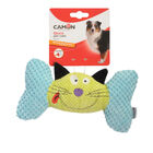 Camon Gioco per Cani Ossi in peluche con squeaker 20 cm image number 0