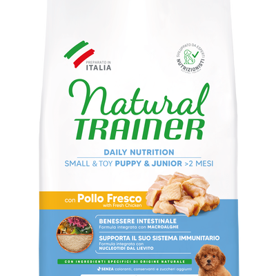 Natural Trainer Dog Puppy&Junior Mini Pollo 2 kg