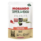 Morando SuperPetFood Cat Adult mousse con Salmone 85 gr image number 0