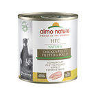 Almo Nature HFC Pollo 280g - Alimento per Cani con Filetto di Pollo, Brodo di Pollo e Riso