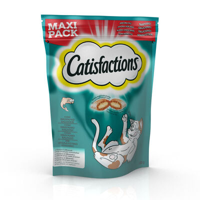 Catisfactions Cat Snack al Salmone maxi pack 180 gr
