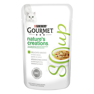 Gourmet Nature's Creation Soup Cat Adult Tonno&Verdure 40 gr