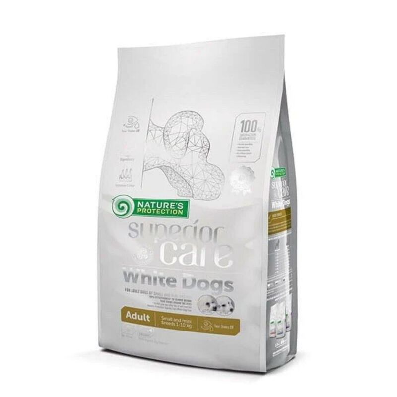Nature's Protection White Dog Small & Mini Grain Free all'Agello 10 kg