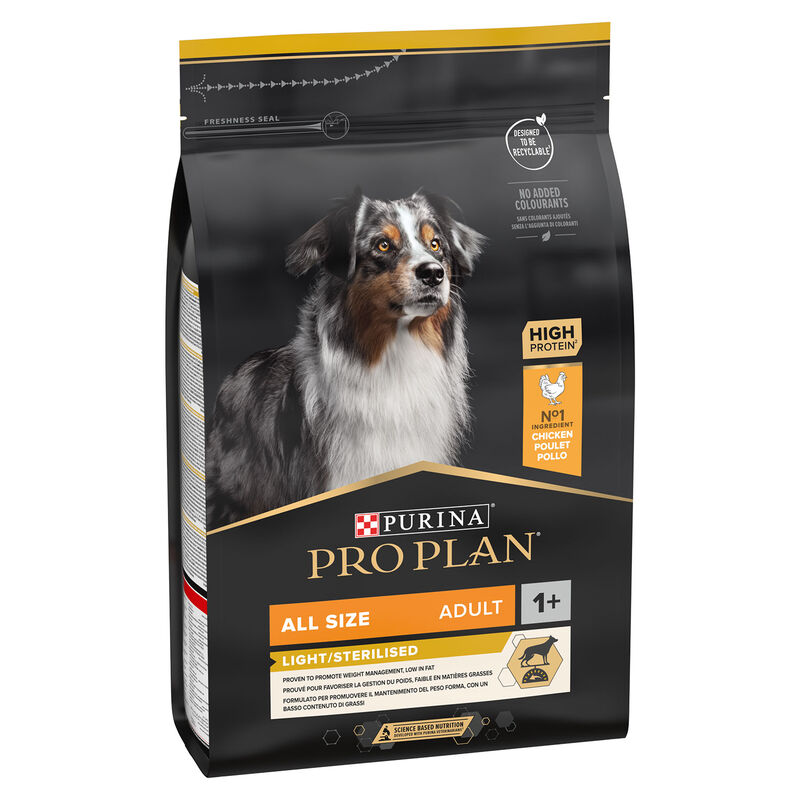Purina Pro Plan Dog Adult All Size Sterilised Light Pollo 3 kg