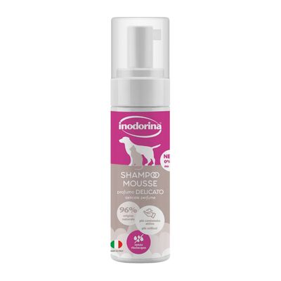 Inodorina Shampoo Mousse per cani Delicato 250 ml