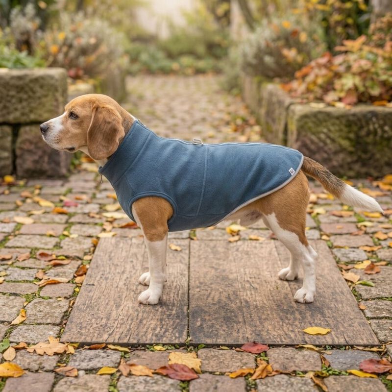 Croci Smooth Pile per cani Tg. 36 Blu