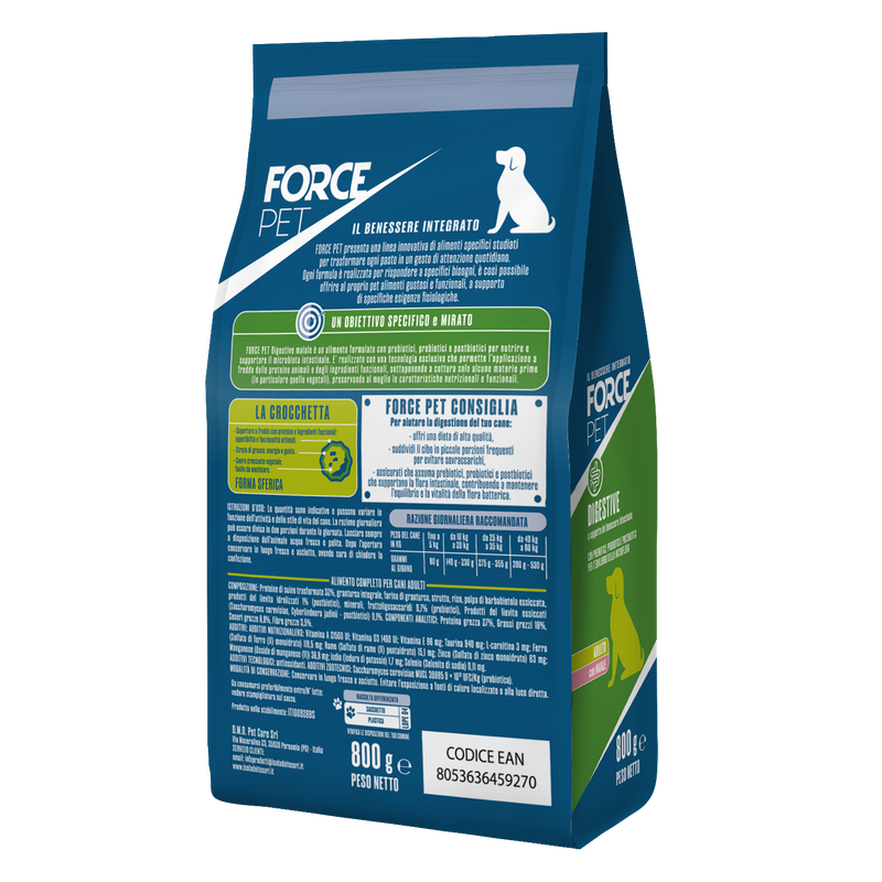 Forcepet Dog Adult Digestive con maiale 800gr