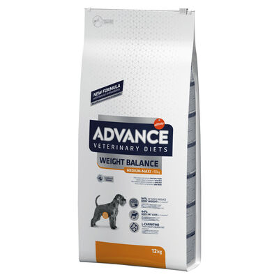 Advance Veterinary Diets Dog Adult Medium-Maxi Weight Balance 12 kg.
