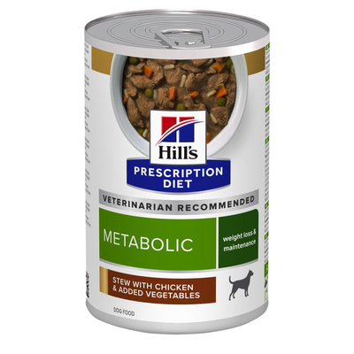 Hill's Prescription Diet Dog Metabolic Spezzatino pollo e verdure 354 gr