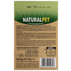 Naturalpet Premium Straccetti di Tonno con Papaya in Salsa e Tonno in Salsa 12x70
