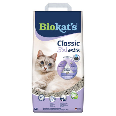 Biokat's Lettiera Classic 3 in 1 Extra 14 lt