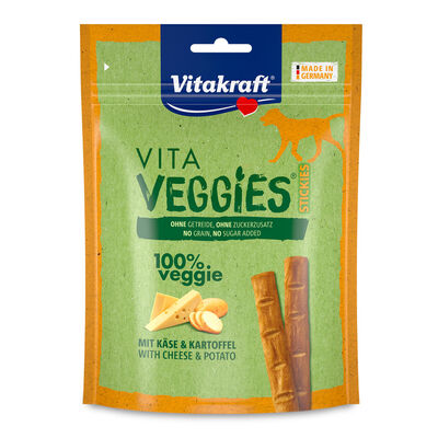 Vitakraft Vita Veggies Stickies per Cani al Formaggio 80 gr