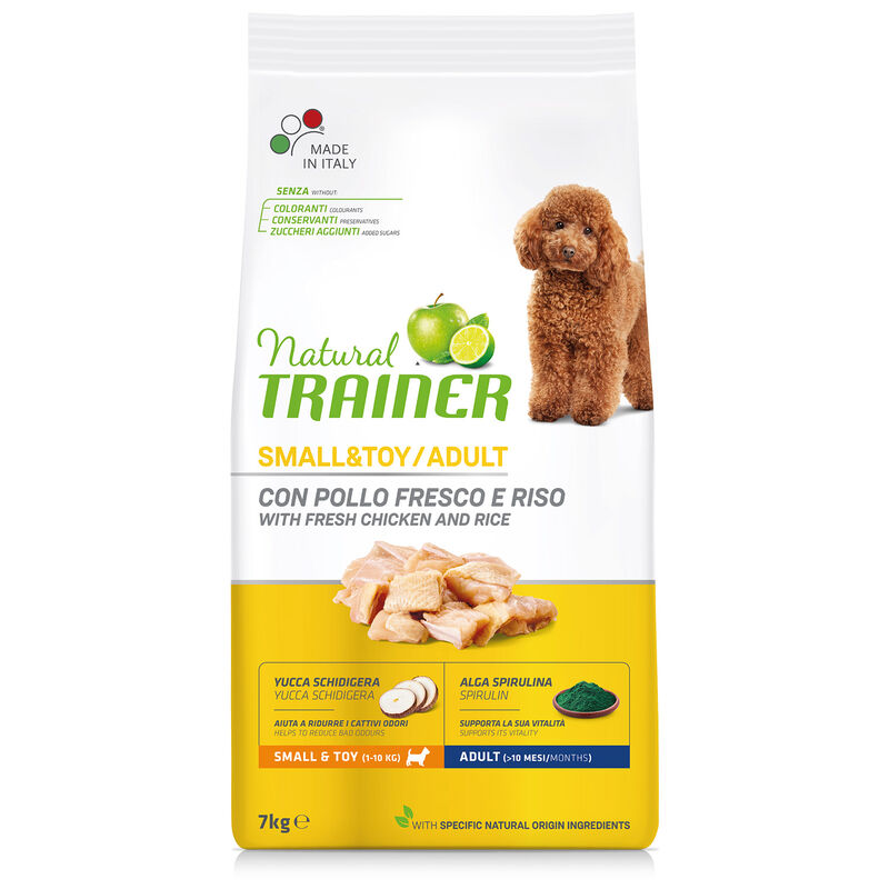 Natural Trainer Dog Adult Small&Toy Pollo 7 kg