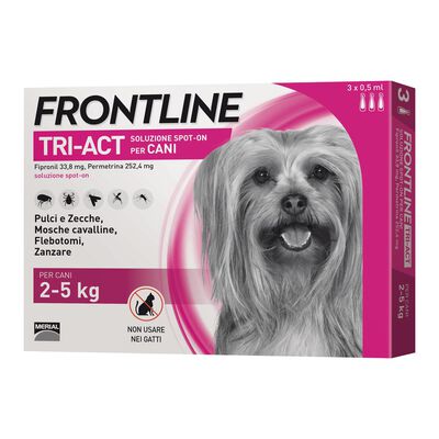 Frontline Tri-act 2-5 kg 3 pipette