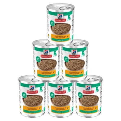 Hill's Science Plan Dog Puppy con Pollo Lattina 370 gr