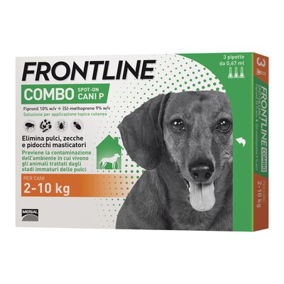 Frontline Combo Spot-On cane 2-10 kg 3 pipette