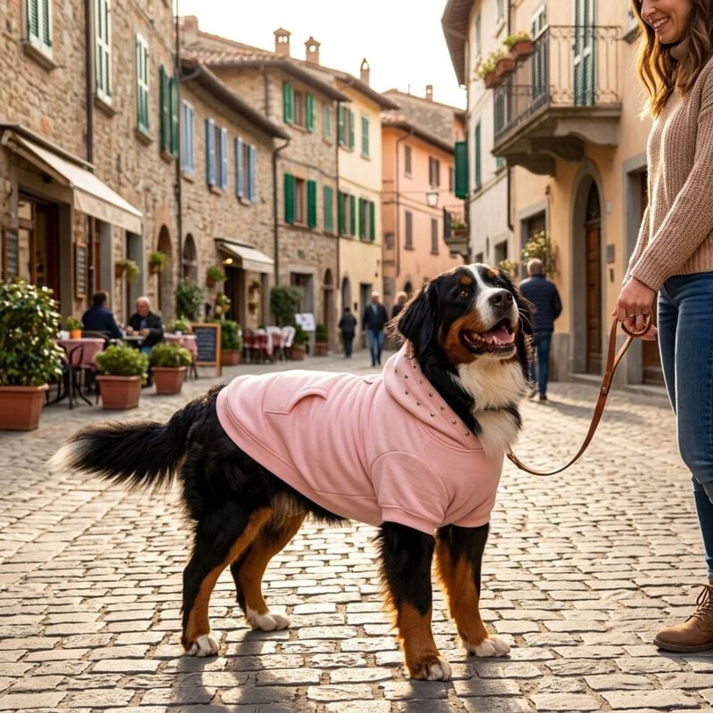 L'Isola dei Tesori Felpa per cani 40 Rosa