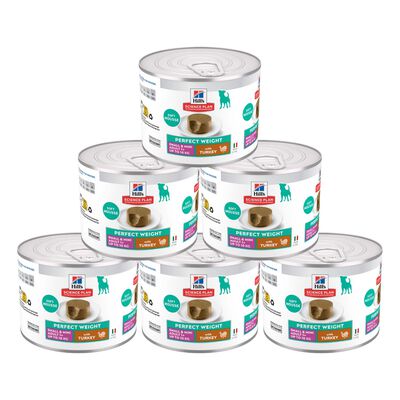 Hill's Science Plan Perfect Weight Dog Adult Small & Mini Mousse tacchino 200 gr
