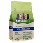 Naturalpet Cat Adult Sterilised ricco in Trota 300gr image number 0