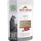 Almo Nature HFC Jelly Cat Tonno - Alimento umido per gatti con tonno, gamberetti e riso