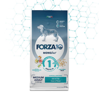 Forza10 MonoDiet Dog Medium al Pesce 12 kg