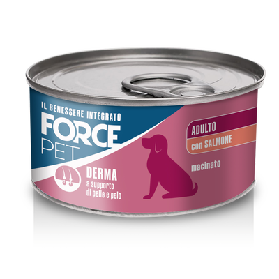 Forcepet Dog Adult Derma macinato con salmone 150gr